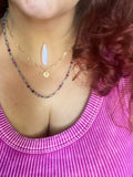 Protection Agate Double Necklace