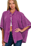 Angel Gauze Top Magenta