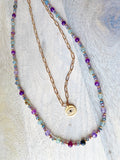 Protection Agate Double Necklace