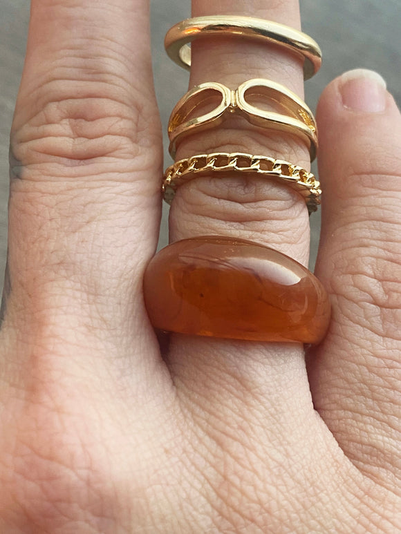 Fall Stackable Ring Set