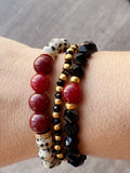 Clementine Beaded Bracelet Stack