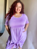 Whimsical Basic Dress Lavender