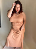 Peach Dreams Maxi Dress