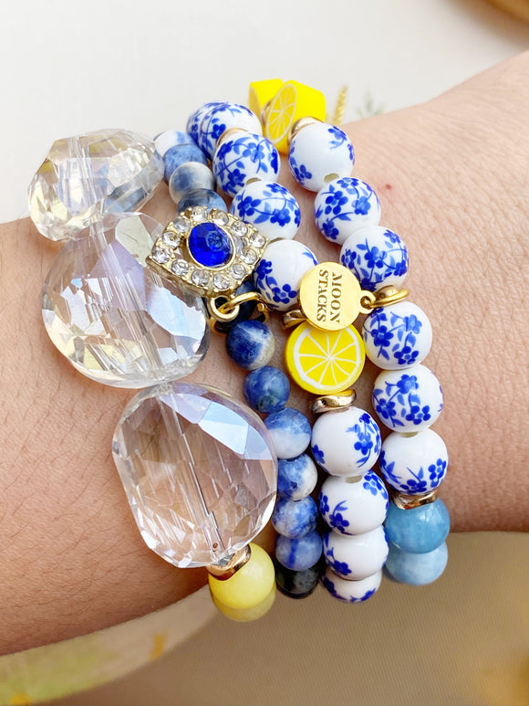 Portofino Lemon Bracelet Stack