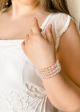 Aurora single beaded bracelet